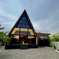 کلبه سوئیسی دوخواب استخردار