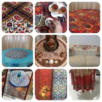 سلام. ومیزی های رنگارنگ سنتی و کلاسیک
