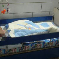 تخت کودک همراه تشک