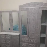 کمد لباس و ایینه دراور
