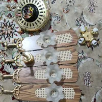 پنکه سقفی چوبی