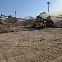 فروش نقدی و چکی انواع ماسه نخودی بادامی مخلوط