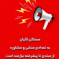 تعدای مشاور آقا و خانم نیازمندیم