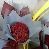 دسته گل روبانی/دسته گل عروس/باکس گل|گل مصنوعی|بوشهر, |دیوار