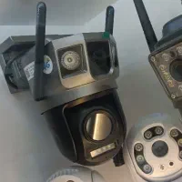 دوربین چرخشی دولنز سه تصویر/سیم کارتی/دید درشبSMD