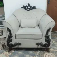 مبل هفت نفره و میز غذاخوری|مبلمان خانگی و میز عسلی|قدس, شهر‌قدس|دیوار