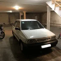 پراید ۸۴ بدون رنگ کولر روشن