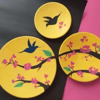 دیوارکوب سفالی