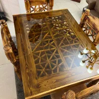 میز ناهارخوری ۴ نفره|میز و صندلی غذاخوری|تهران, شهرک چیتگر|دیوار