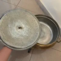 ظرف قدیمی برنجی آنتیک|کلکسیون اشیاء عتیقه|تهران, شهرک امید|دیوار