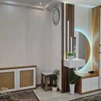 کابینت کمد تخت و تمامی کار های mdf دکوراسیون داخلی|خدمات پیشه و مهارت|کلاچای, |دیوار