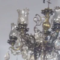 حباب لاله ای کریستال  گوی کریستال گردلوستر