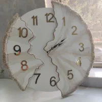 ساعت دفرمه رزینی