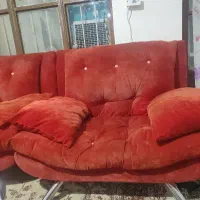 مبل ۷نفره+میز نهار خوری چوبی