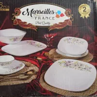 ۲دست ست ۲۶ پارچه ظروف آرکوپال اصل Marseilles Franc