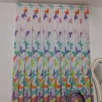 پرده اتاق خواب و پشت دری|پرده، رانر، رومیزی|قم, پردیسان|دیوار