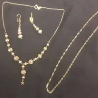 گردنبند وگوشواره