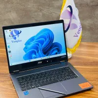 لپ تاپ حرفه ای لمسی Acer travelmate spin (ون پلاس)|رایانه همراه|تبریز, |دیوار