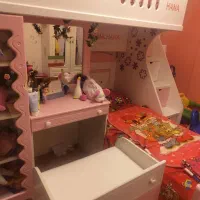 تخت ۲طبقه نوجوان بسیار شیک و تمیز|تخت و سرویس خواب|تهران, سعادت‌آباد|دیوار