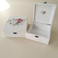 جعبه چوبی پتینه|صنایع دستی و سایر لوازم تزئینی|تهران, گلستان (شهرک راه آهن)|دیوار