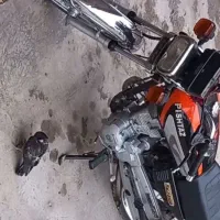 موتورسیکلت دزدیده شده.