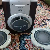 ساب باکس ۸ اینچ و جفت ساب ۶ونیم اینچ ۴اهم اصلی