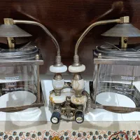 روشنایی لامپ گازی عتیغه و۳جاش نوشته ساخت ترکیه