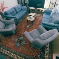 یکدست مبل راحتی بهمراه ناهار خوری