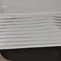 پرده کرکره زبرا درچه یک دودرسه ونیم متر سفید رنگ