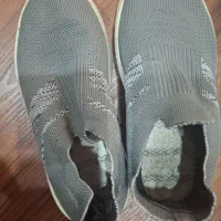 کتونی جورابی اسپرت  طبی سایز ۳۶ رنگ طوسی