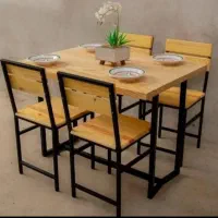 ساخت میزناهارخوری (چوبی و فلزی)