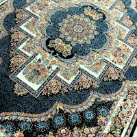 یک جفت فرش 6متری 700شانه کم کارکرد ضخیم حدنونو|فرش|هشتگرد, هشتگرد قدیم|دیوار