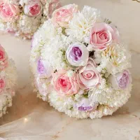 دسته گل عروس با قیمت استثنایی ۱۵۰۰