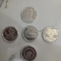 ۵عدد سکه یادبود هیتلر کمیاب|کلکسیون سکه، تمبر، اسکناس|مشهد, آزادشهر|دیوار