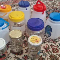 ظرف و شیشه مناسب ترشی و مربا و...