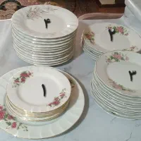 ظروف چینی گل سرخ نو نو