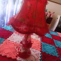 چراغ خواب کاملا نو رنگ قرمز|چراغ خواب و آباژور|مراغه, |دیوار