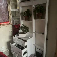 میز ارایش تخت دونفره و مبل۷نفره