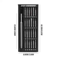 مجموعه پیچ گوشتی 25 پارچه حرفه ای