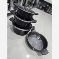 قابلمه چدن گرانیتی تاب تفلون|ظروف پخت‌وپز|همدان, |دیوار