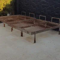 تخت باغی فلزی|تخت و سرویس خواب|شیراز, داریون|دیوار