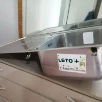 سینک استیل تک لگن