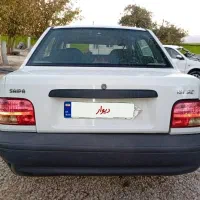 خودرو پراید تصادفی