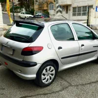 206 مدل 83 نقره ای / موتور و سرسیلندر نو