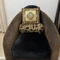 مبل نیم ست ۴ نفره|مبلمان خانگی و میز عسلی|ساری, |دیوار