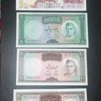 4 برگ اسکناس پهلوی
