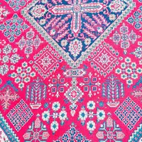 ۲عدد فرش ۶ متری کارکرده ۵۰۰ شانه ماشینی