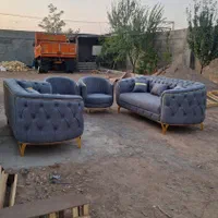 مبل مبلمان راحتی چستر صدفی اقساط ۶ ماهه بدون سود|مبلمان خانگی و میز عسلی|مشهد, شیرحصار|دیوار