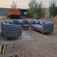 مبل مبلمان راحتی چستر صدفی اقساط ۶ ماهه بدون سود|مبلمان خانگی و میز عسلی|مشهد, شیرحصار|دیوار
