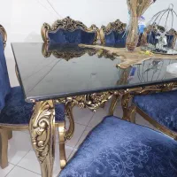 میز ناهار خوری|میز و صندلی غذاخوری|مشکیندشت, |دیوار